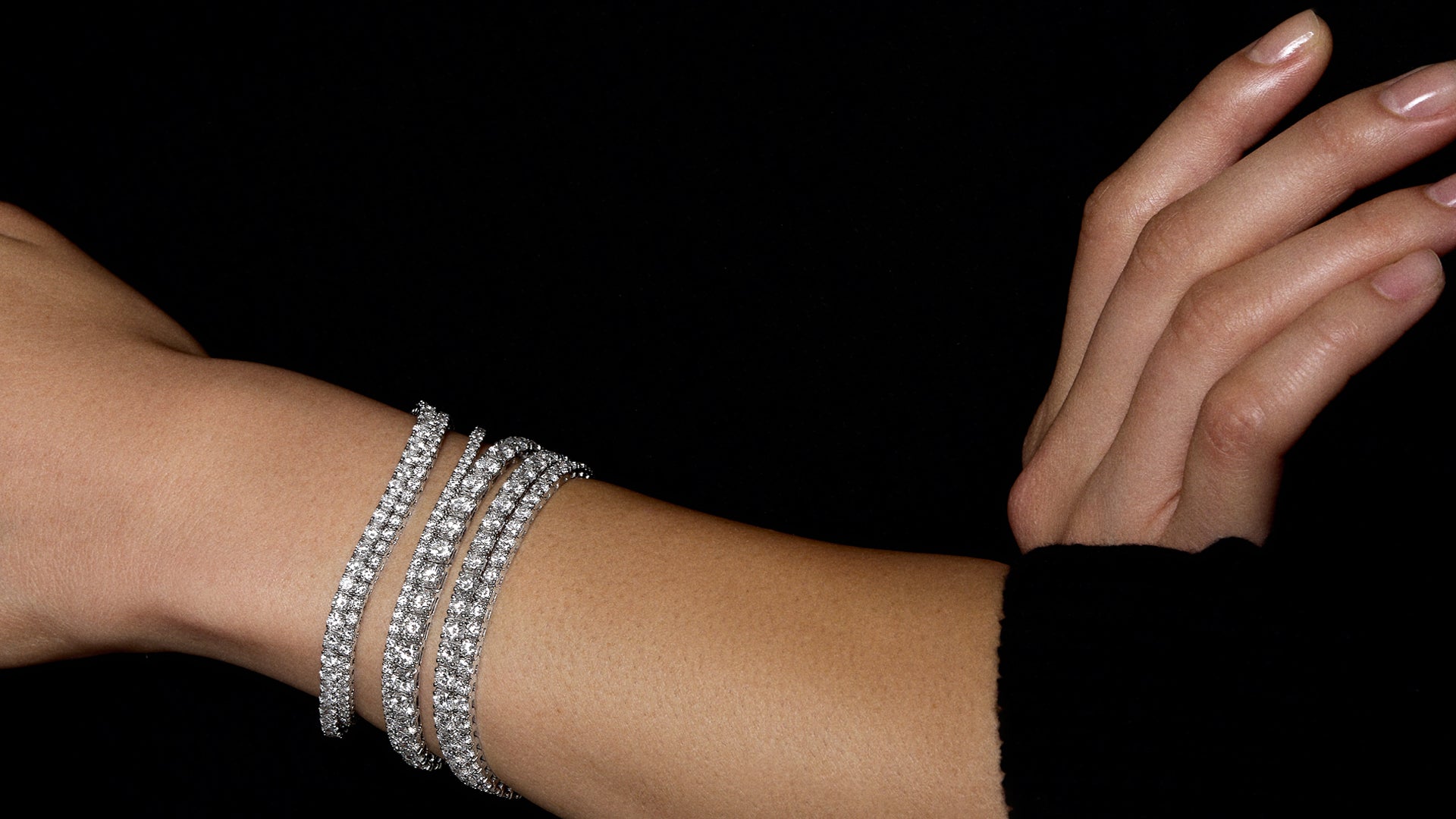 Lab Grown Diamond Tennis Bracelets 