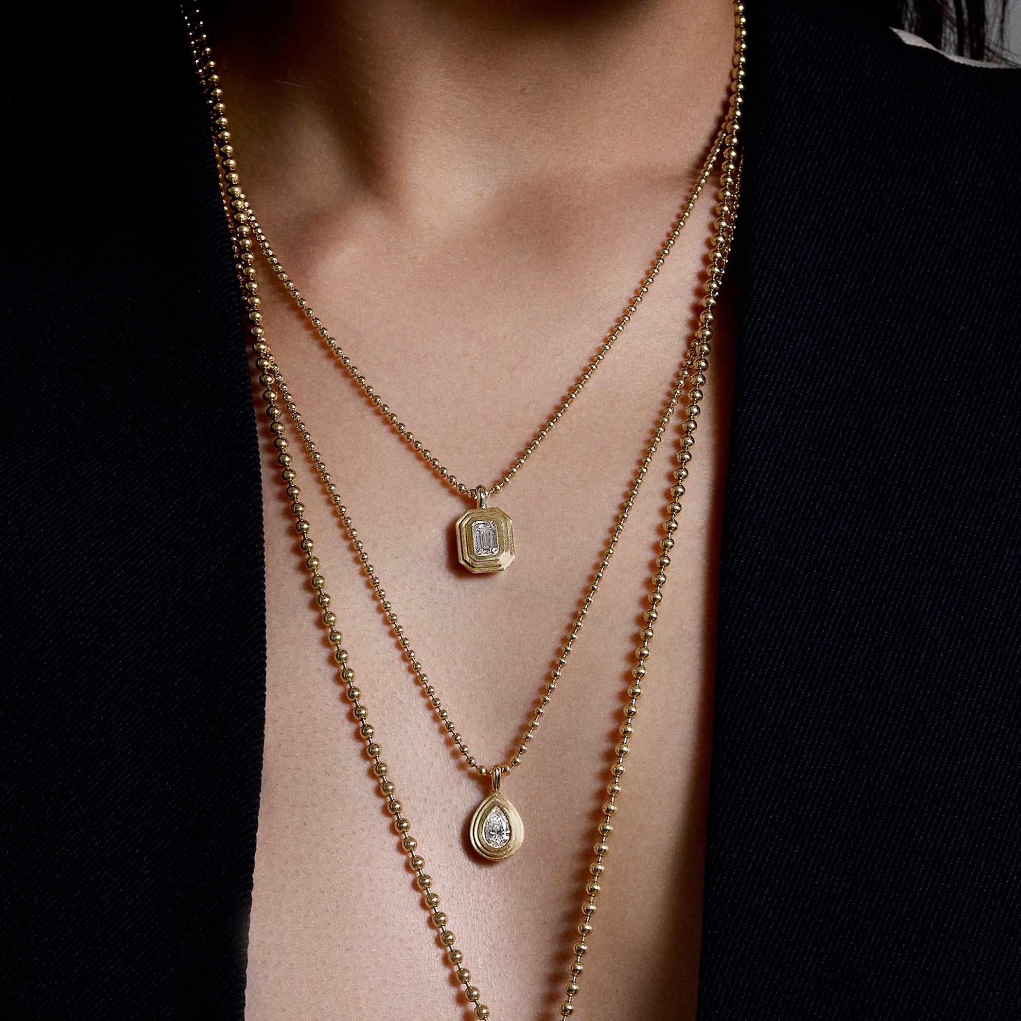 layered chain necklaces