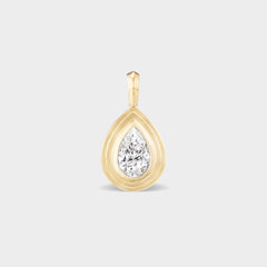 Pear Shaped Diamond Pendant