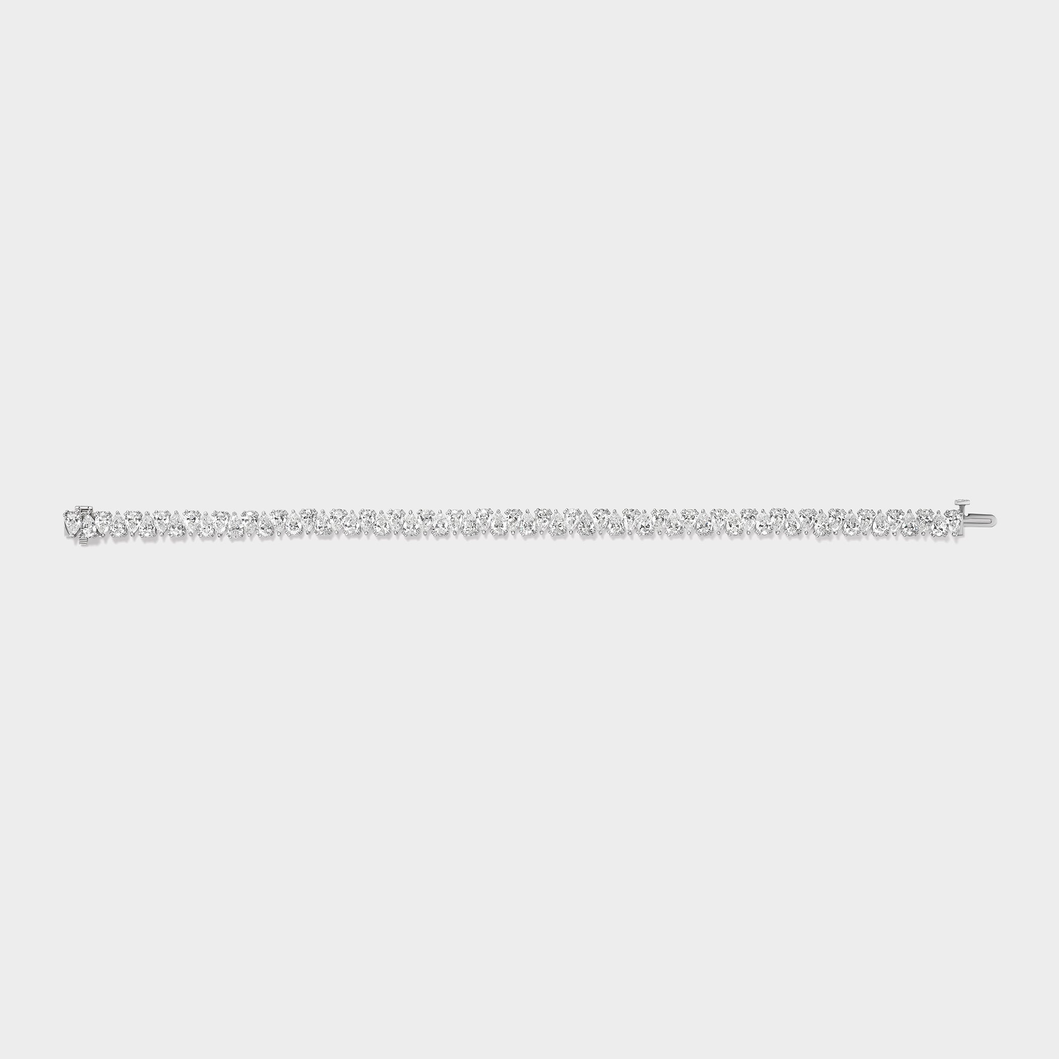 lab created diamond tennis bracelet​