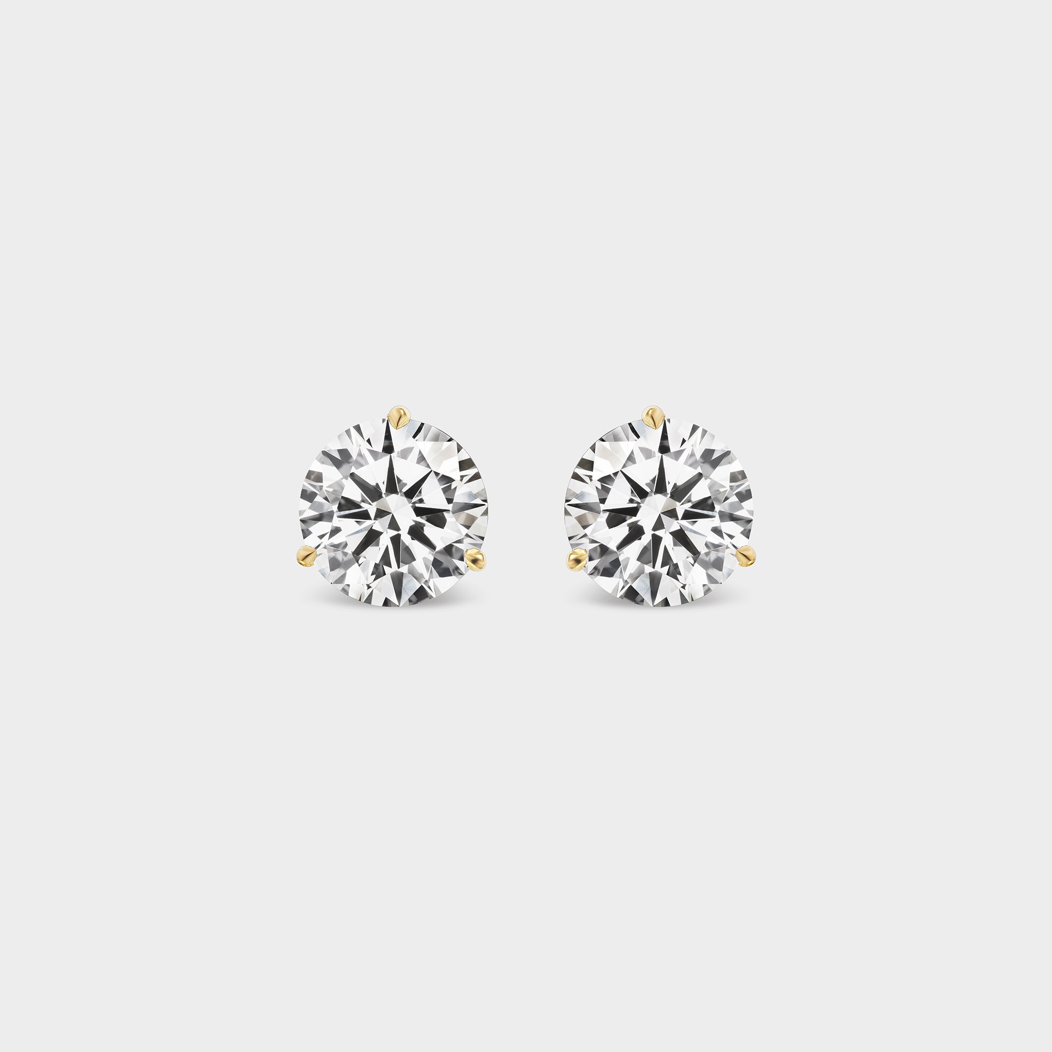 3-Prong Martini Studs