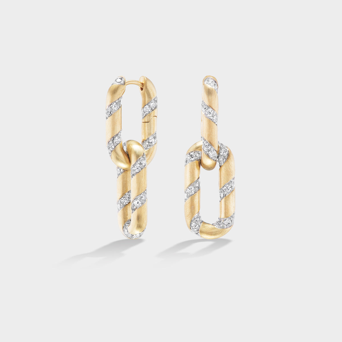 Double Link Earrings