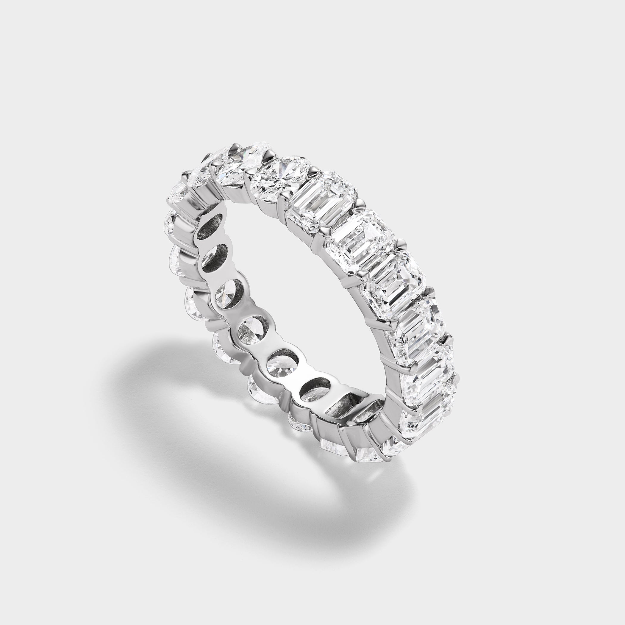 Multi Shape Diamond Band