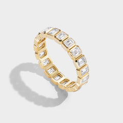 Emerald Cut Diamond Eternity Band​ |