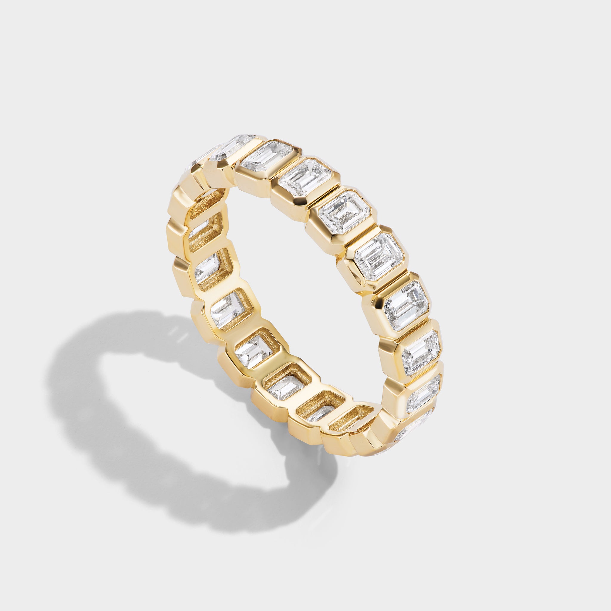 Emerald Cut Diamond Eternity Band​ |