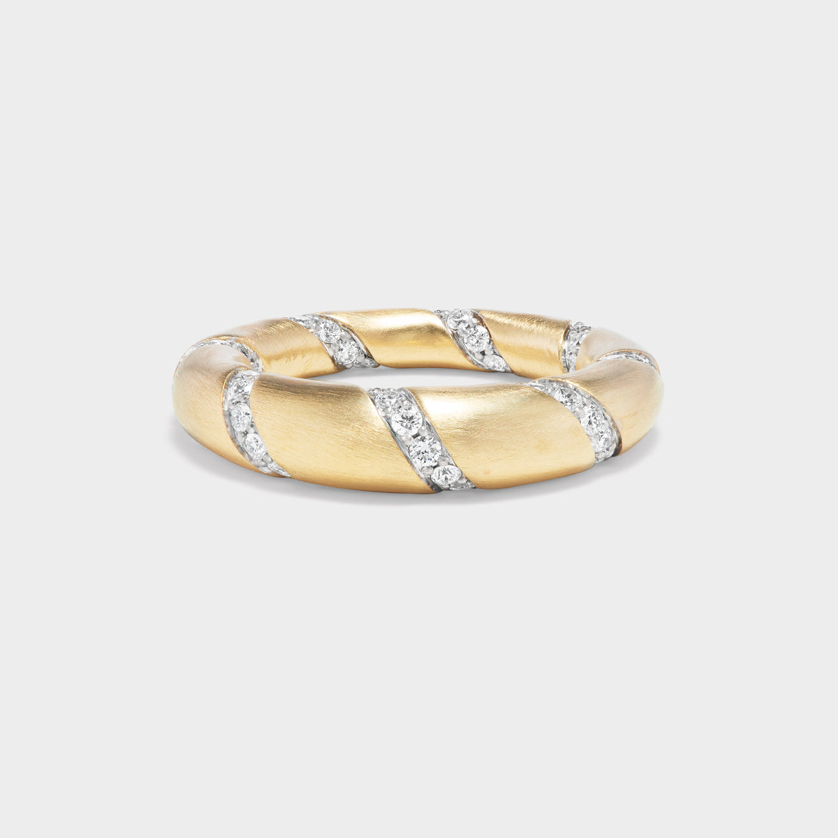 14k gold dome ring