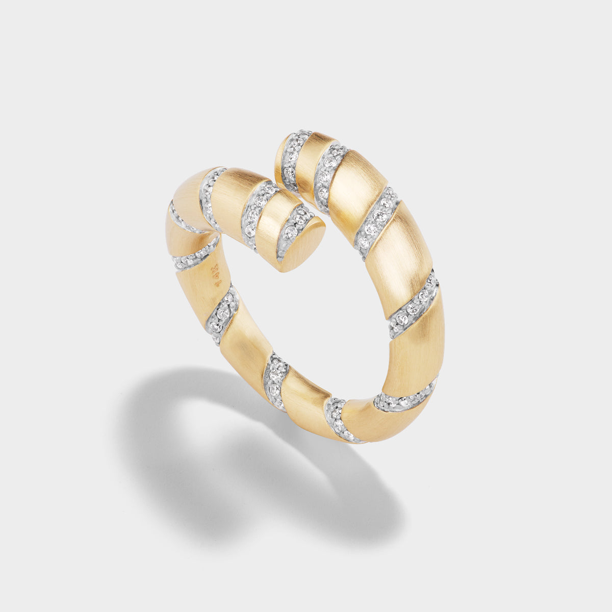 Gold Twist Ring